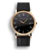 Patek Philippe Calatrava Black Dial Roman 40mm Yellow Gold Plated