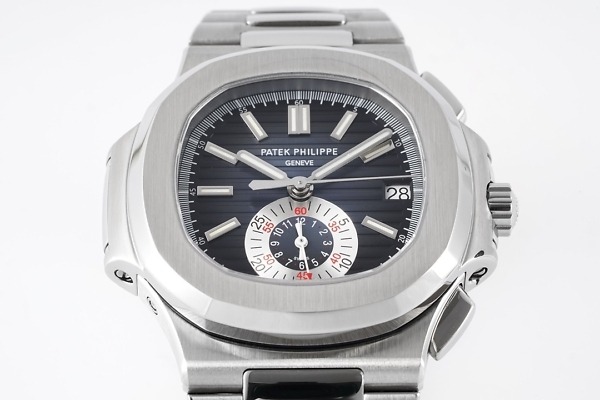 Nautilus Replica 5980/1A-015 Patek Philippe</br> <span style="color: #a8927b; font-size: 90%;">40 mm, Stainless Steel, Dark Blue Dial</span> - Image 5