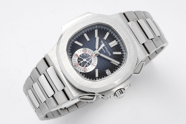 Nautilus Replica 5980/1A-015 Patek Philippe</br> <span style="color: #a8927b; font-size: 90%;">40 mm, Stainless Steel, Dark Blue Dial</span> - Image 7