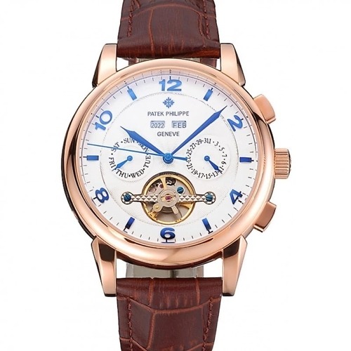 Patek Philippe Perpetual Calendar Tourbillon Dial White