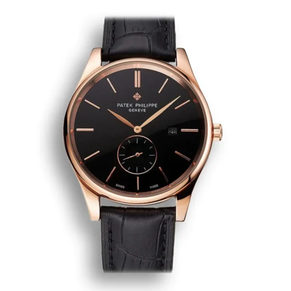 Patek Philippe Calatrava Date Dial Black