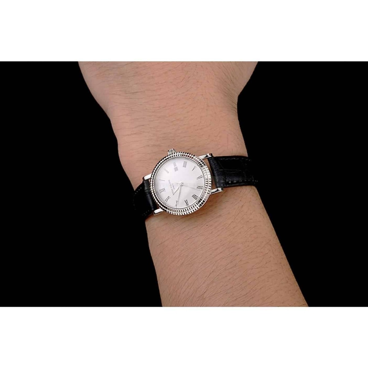 Patek Philippe Calatrava Roman Dial White</br> <span style="color: #a8927b; font-size: 90%;">28 mm, Stainless Steel</span> - Image 10