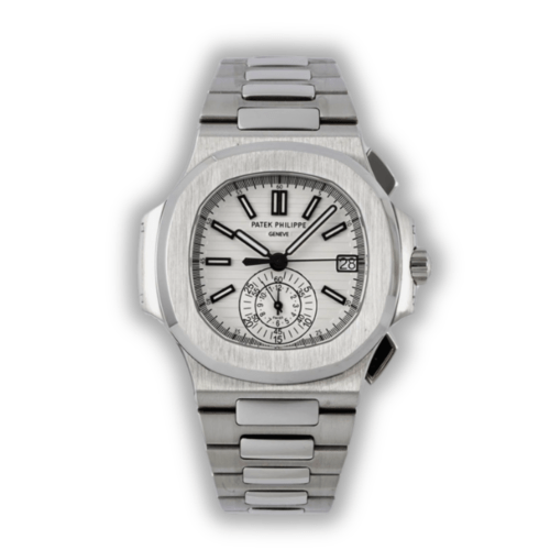Nautilus Replica 5980/1A-001 Patek Philippe Flyback chronograph, Date</br> <span style="color: #a8927b; font-size: 90%;">40 mm, Stainless Steel</span>