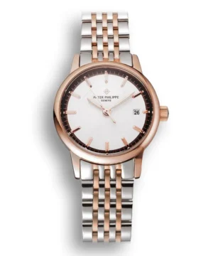 Patek Philippe Calatrava Dial White 28 mm in Rose Gold