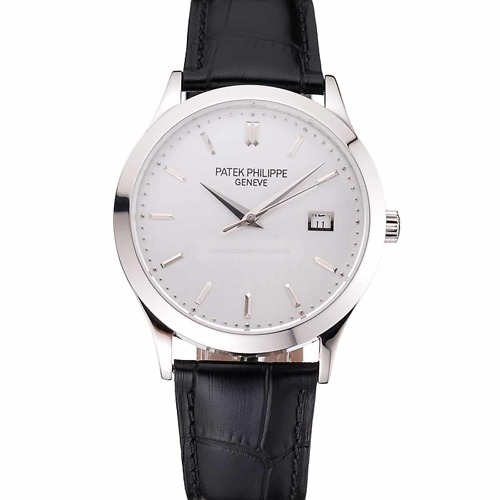 Patek Philippe Calatrava Dial White 38 mm Stainless Steel replica