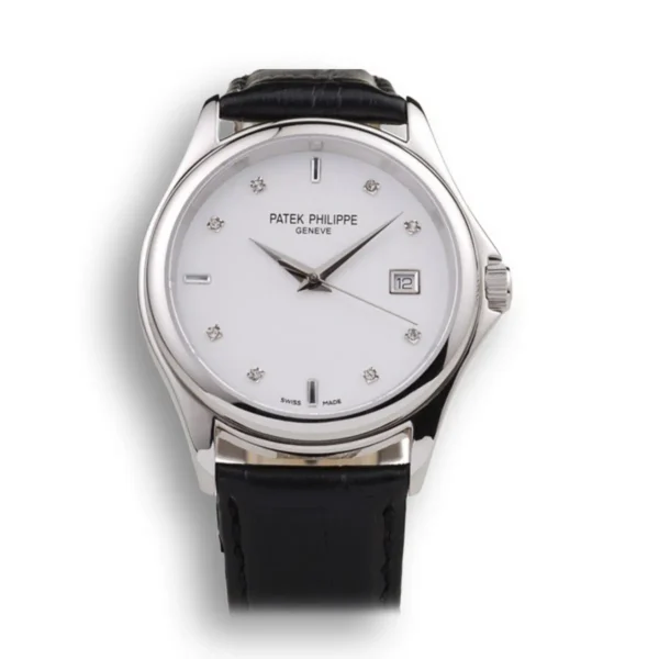 Patek Philippe Geneve Calatrava with a stunning crystal dial