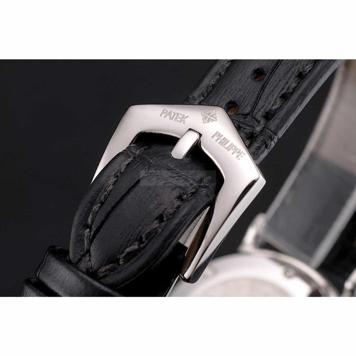Patek Philippe Calatrava Roman Dial White</br> <span style="color: #a8927b; font-size: 90%;">28 mm, Stainless Steel</span> - Image 8