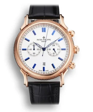 Patek Philippe Chronograph White Dial White