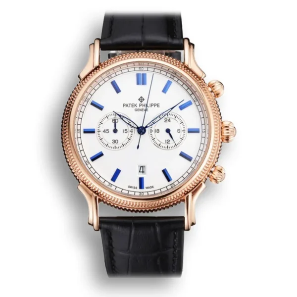 Patek Philippe Chronograph White Dial White