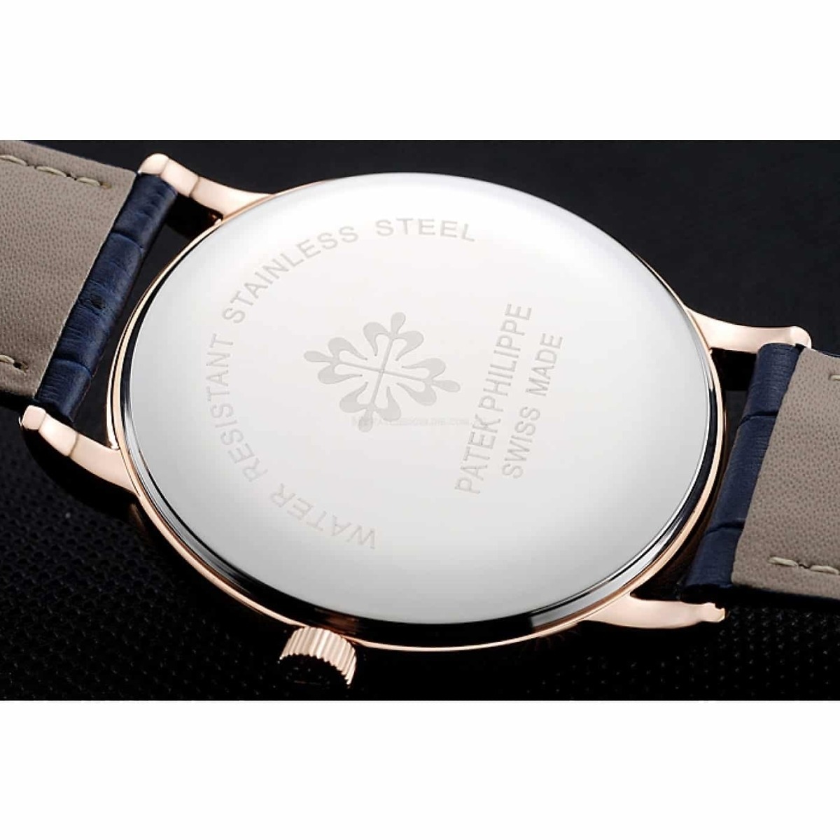 Patek Philippe Calatrava Dial White</br> <span style="color: #a8927b; font-size: 90%;">41 mm, Rose Gold</span> - Image 7