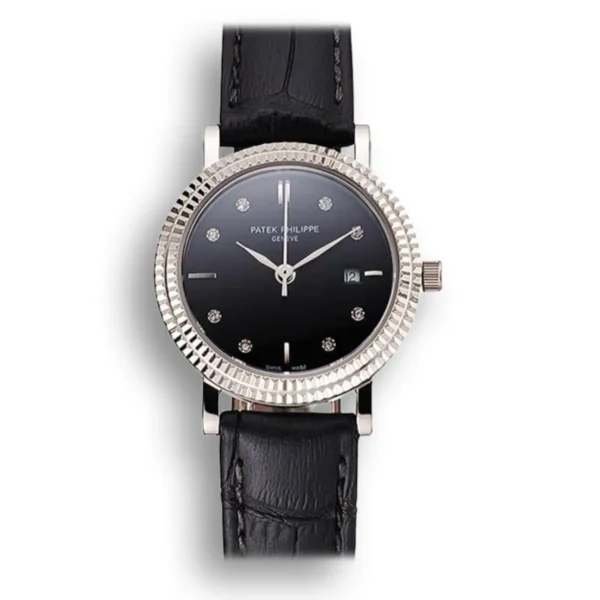 Patek Philippe Calatrava Black & Diamond Dial