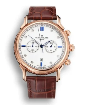 Patek Philippe Chronograph White Dial White