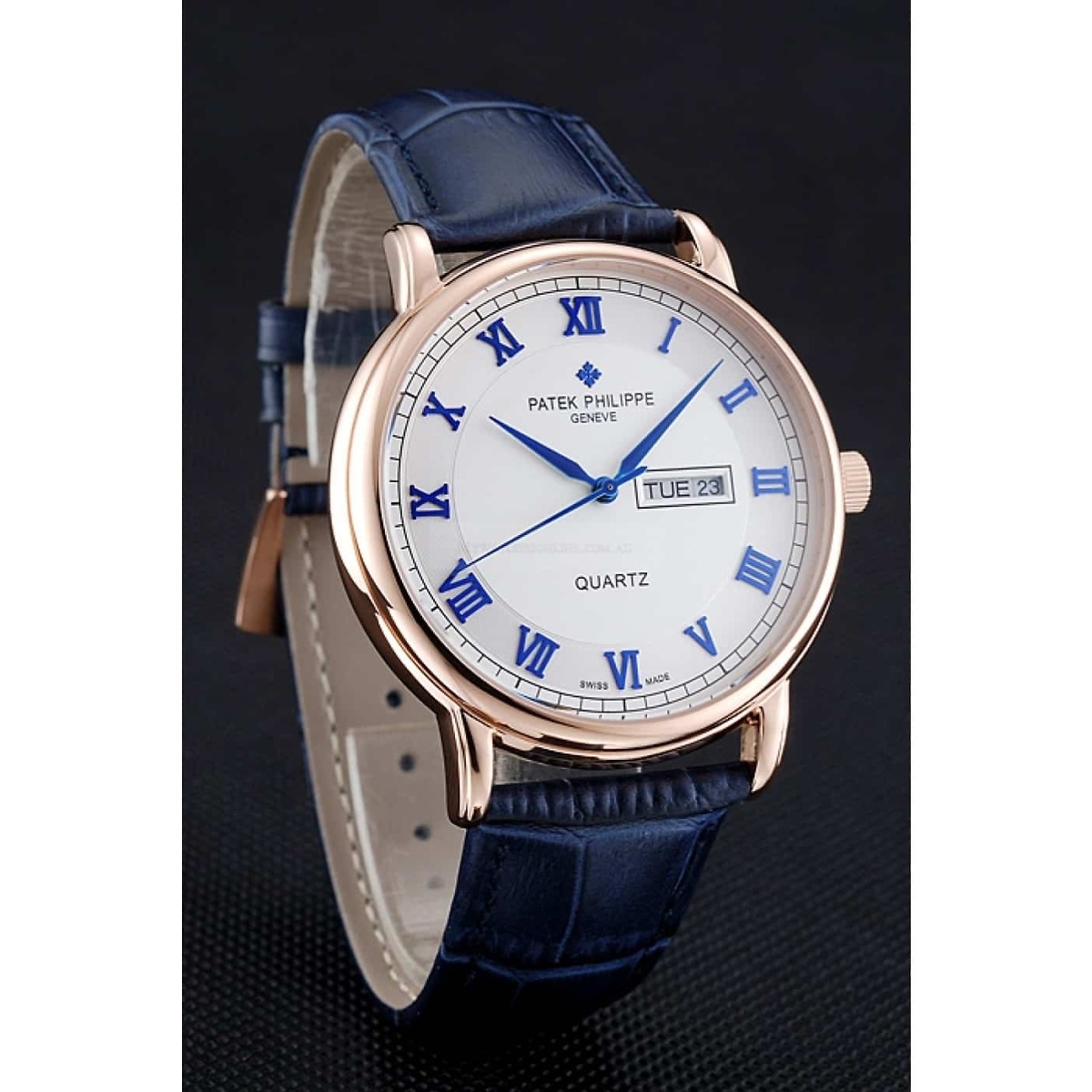 Patek Philippe Calatrava Dial White</br> <span style="color: #a8927b; font-size: 90%;">41 mm, Rose Gold</span> - Image 3