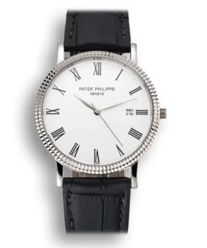 Patek Philippe Calatrava Dial White 40 mm in Stainless Steel