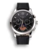 Patek Philippe Chronograph Guilloche Dial Black 43mm Stainless Steel