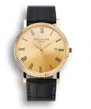 Patek Philippe Calatrava Roman Dial Gold 40 mm Yellow Gold Plated