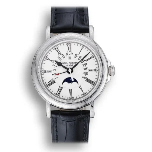 Fake Patek Philippe Perpetual Calendar Dial White