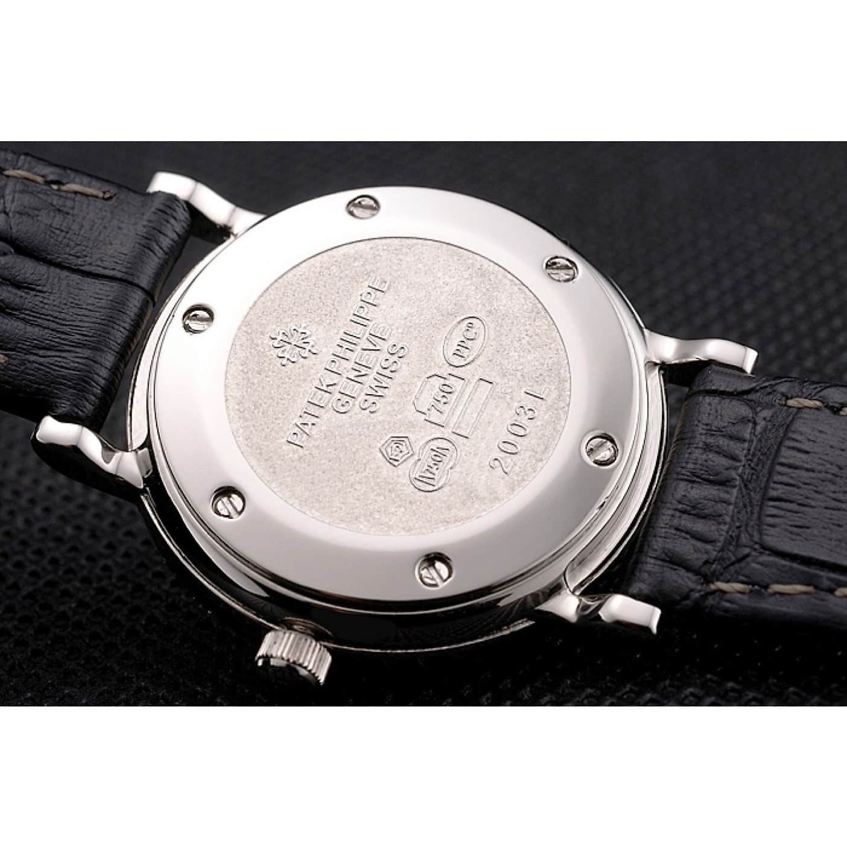 Patek Philippe Calatrava Roman Dial White</br> <span style="color: #a8927b; font-size: 90%;">28 mm, Stainless Steel</span> - Image 6
