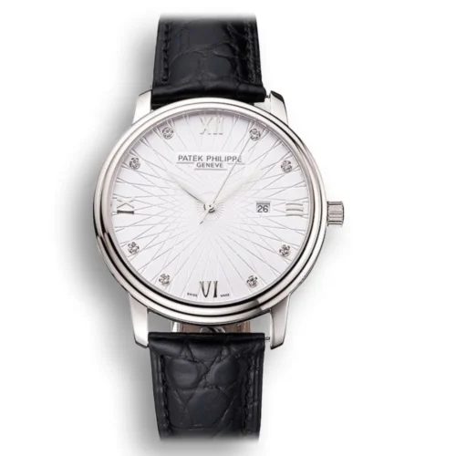 Patek Philippe Calatrava Date Dial White