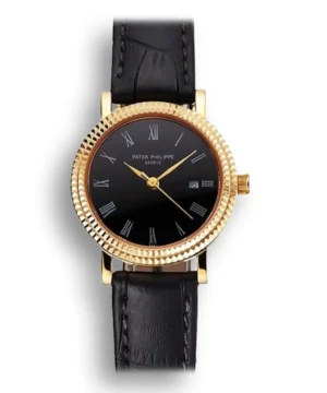 Patek Philippe Calatrava Black Dial Roman