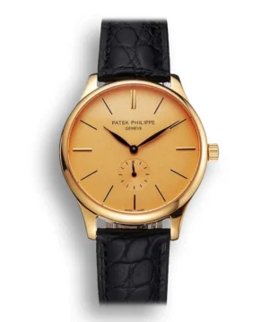 Patek Philippe Calatrava Dial Gold 39 mm Yellow Gold Plated