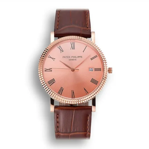 Patek Philippe Calatrava Roman Dial Rose Gold 40 mm