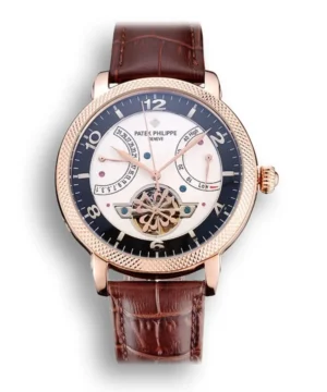 Patek Philippe Classic Tourbillon Power Reserve Dial White 45 mm Rose Gold Plated