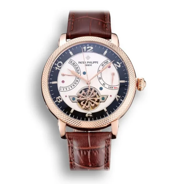 Patek Philippe Classic Tourbillon Power Reserve Dial White 45 mm Rose Gold Plated