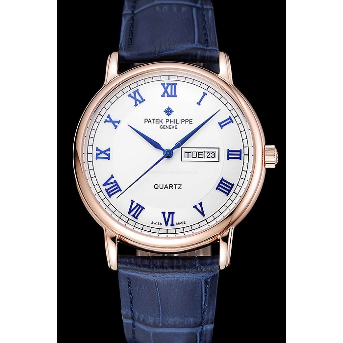 Patek Philippe Calatrava Dial White</br> <span style="color: #a8927b; font-size: 90%;">41 mm, Rose Gold</span> - Image 2