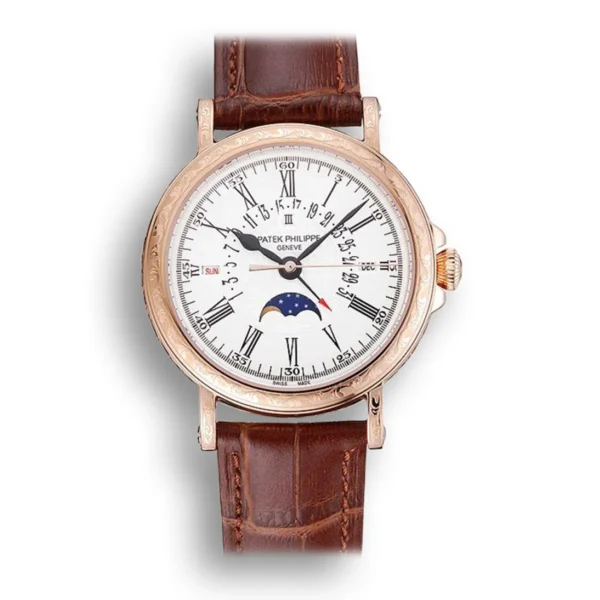 Patek Philippe Perpetual Calendar Retrograde Dial in brilliant white