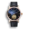 Patek Philippe Complications Moonphase Tourbillon with a stunning 42 mm Dial in Black and an elegant Rose Gold Plated