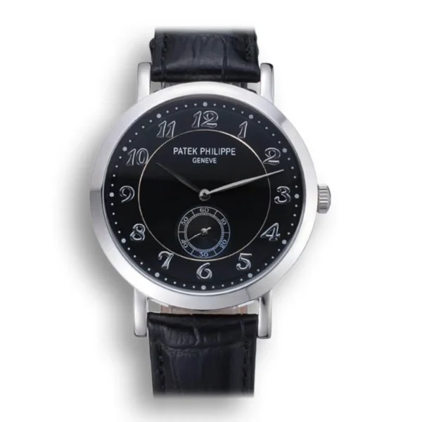 Patek Philippe Calatrava Dial Black 42mm Stainless Steel