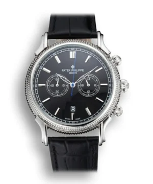 Patek Philippe Chronograph Dial Black 40 mm Stainless Steel