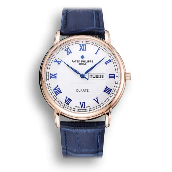 Patek Philippe Calatrava Dial White 41 mm in Rose Gold