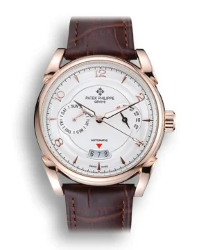 Patek Philippe Complications Dial White 40mm Rose Gold Plated