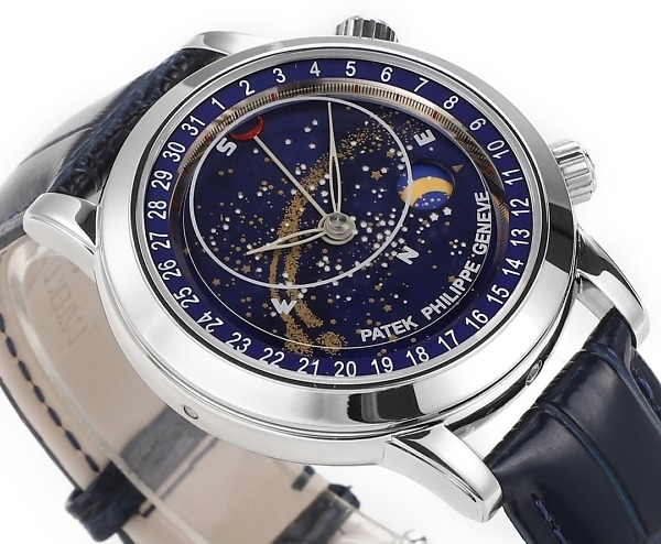 Patek Philippe Celestial, Moon age</br> <span style="color: #a8927b; font-size: 90%;">44 mm,Platinum,6102P-001</span> - Image 7