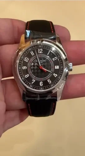 Replica Calatrava 6007G-010 Patek Philippe DATE, SWEEP SECONDS.</br> <span style="color: #a8927b; font-size: 90%;">40 mm,White gold</span> photo review