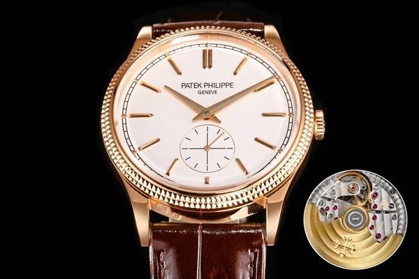 Calatrava Replica 6119R-001 Patek Philippe </br> <span style="color: #a8927b; font-size: 90%;">39 mm,Rose gold,</span> - Image 2