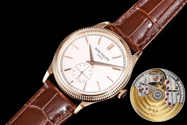 Calatrava Replica 6119R-001 Patek Philippe </br> <span style="color: #a8927b; font-size: 90%;">39 mm,Rose gold,</span> - Image 4