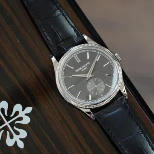 Replica Calatrava 6119G-001 Patek Philippe </br> <span style="color: #a8927b; font-size: 90%;">39 mm,White gold,</span> photo review