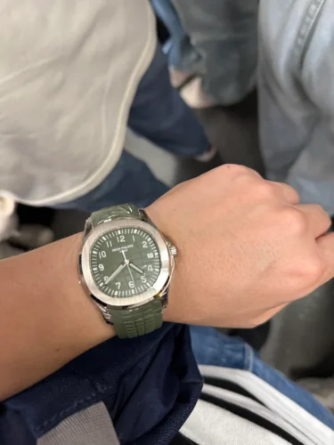Replica Aquanaut 5168G-010 Patek Philippe </br> <span style="color: #a8927b; font-size: 90%;">42.2 mm,White gold</span> photo review