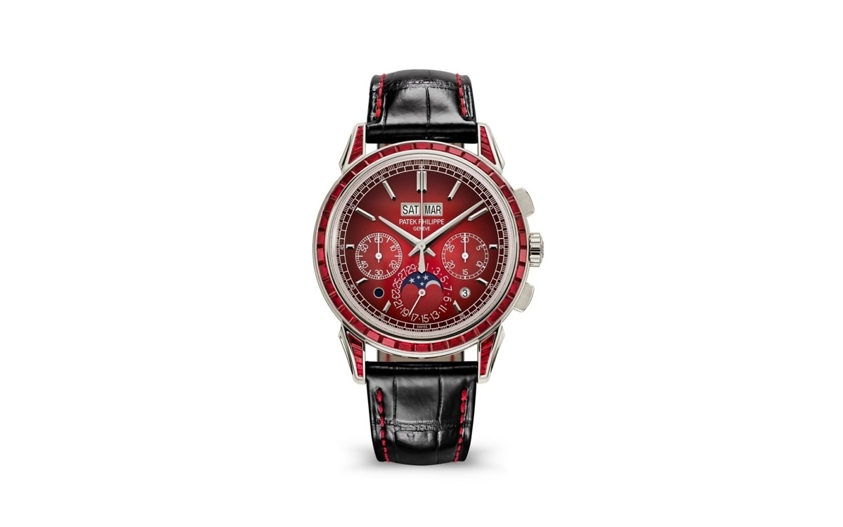 Patek Philippe Cronografo, Calendario perpetuo 8927 mm,Platino,90/41P-5271 - Immagine 12