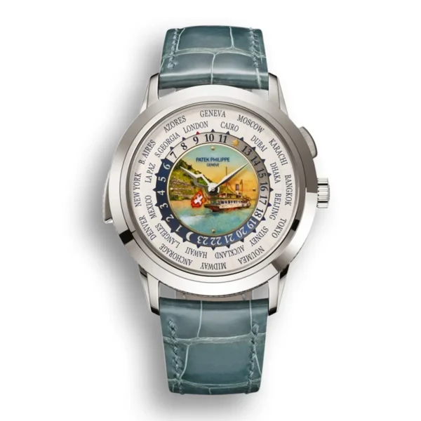 Patek Philippe Minute Repeater World Time 40.2 mm in White Gold 5531G-001