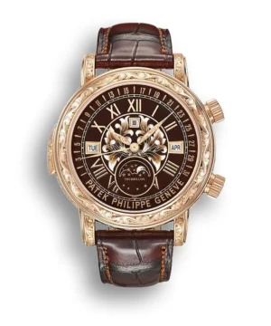 Patek Philippe Sky Moon Tourbillon 44 mm Rose Gold 6002R-001