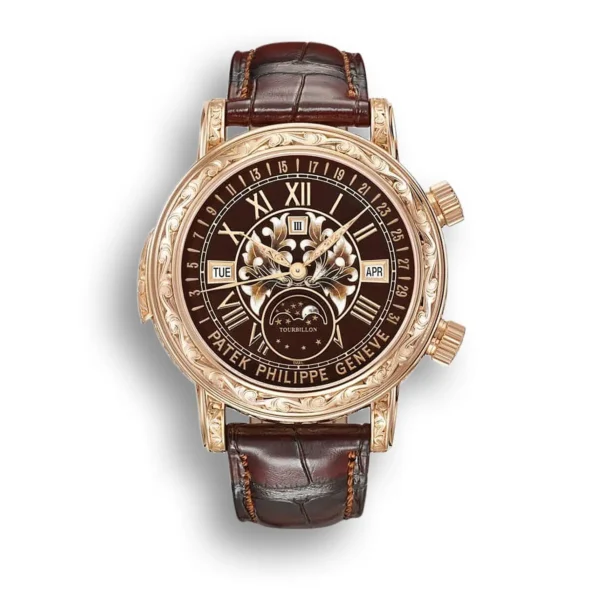 Patek Philippe Sky Moon Tourbillon 44 mm Rose Gold 6002R-001