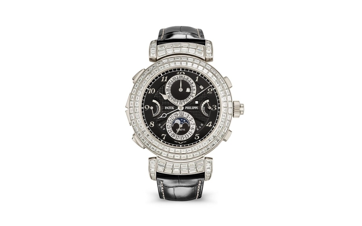 Patek Philippe Grandmaster Chime, Haute Joaillerie</br> <span style="color: #a8927b; font-size: 90%;">49.4 mm,White gold,6300/400G-001</span> - Image 5