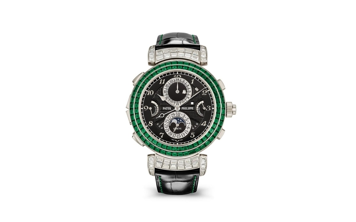 Patek Philippe Grandmaster Chime, Haute Joaillerie</br> <span style="color: #a8927b; font-size: 90%;">49.4 mm,White gold,6300/403G-001</span> - Image 5