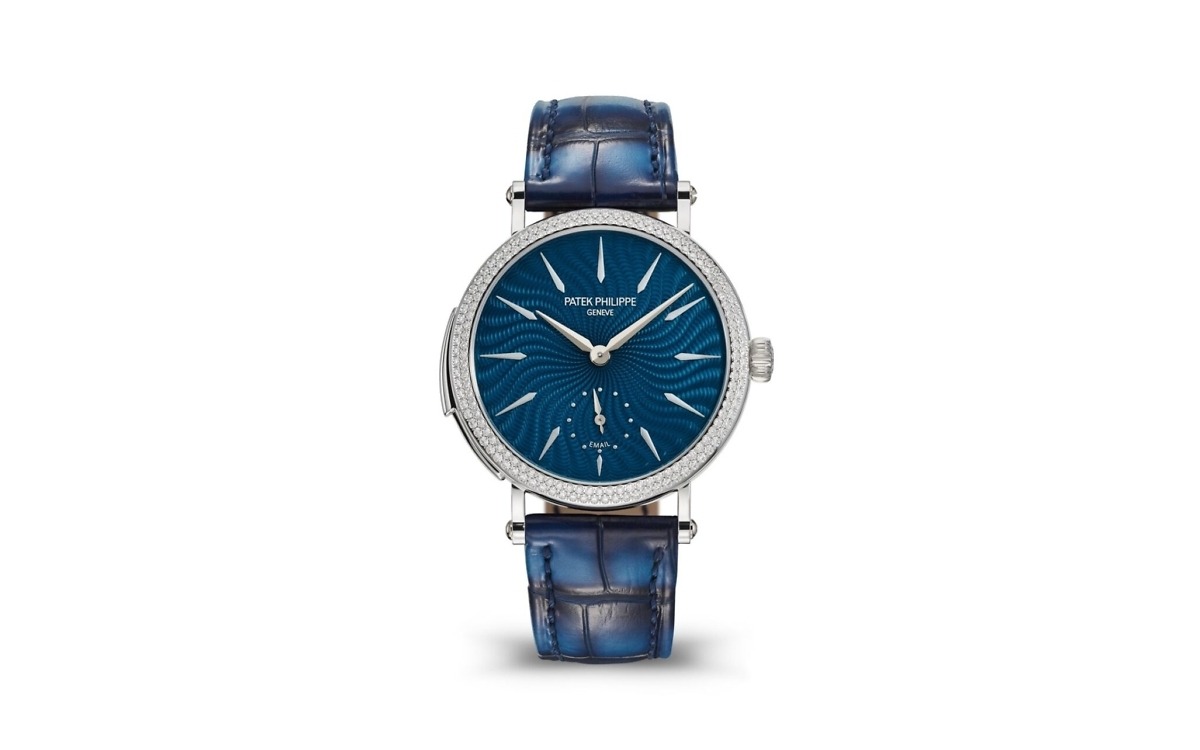 Patek Philippe</br> <span style="color: #a8927b; font-size: 90%;">36 mm,White gold,7040/250G-001</span> - Image 5