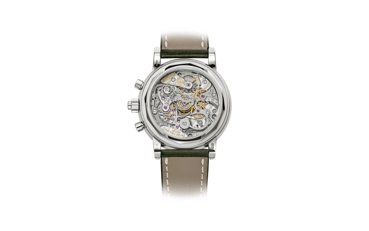 Patek Philippe Schleppzeiger-Chronograph, Ewiger Kalender 8927 mm, Weißgold, 90G-40 - Bild 5204