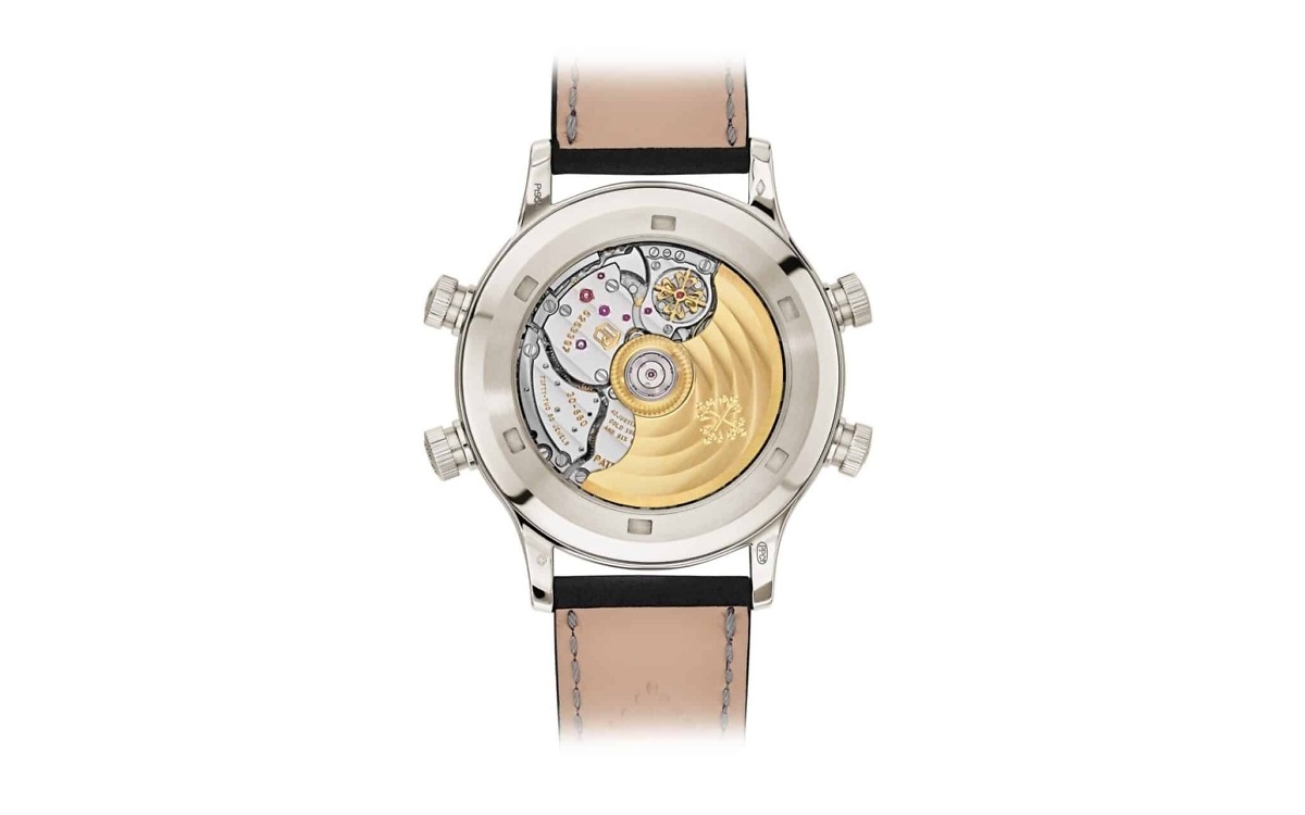 Patek Philippe Alarm Travel Time</br> <span style="color: #a8927b; font-size: 90%;">42.2 mm,Platinum,5520P-001</span> - Image 2